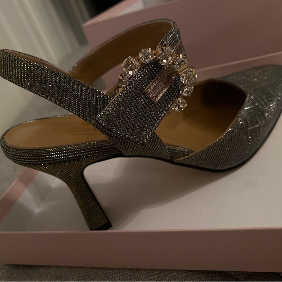 Holiday Couture bling sling back - Picture 5 of 7